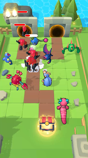 Android application Monster Fight screenshort
