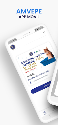 Android application AMVEPE Tornado Eventos screenshort