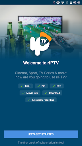 rIPTV Screen 3