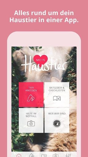 Android application Mein Haustier screenshort