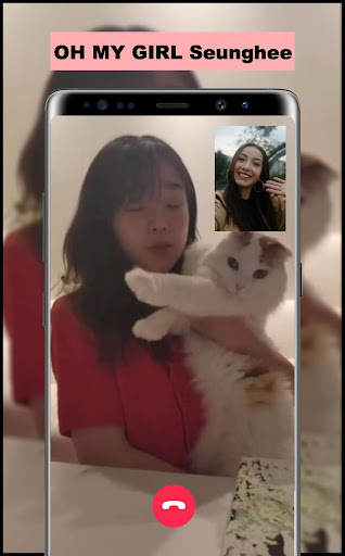 OH MY GIRL Seunghee Fake Call Screen 3