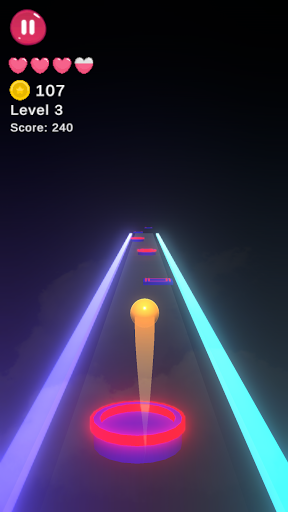 Tiles Hop 3D Musical Challenge Screen 2