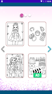 Fashion Style Coloring Book