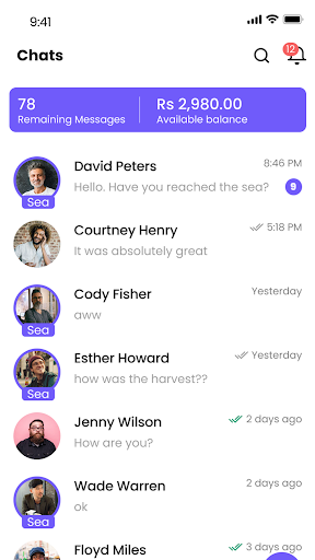 Android application Ryba screenshort