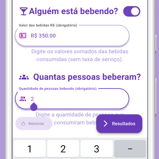 Racha: dividir a conta no rolê Screen 3