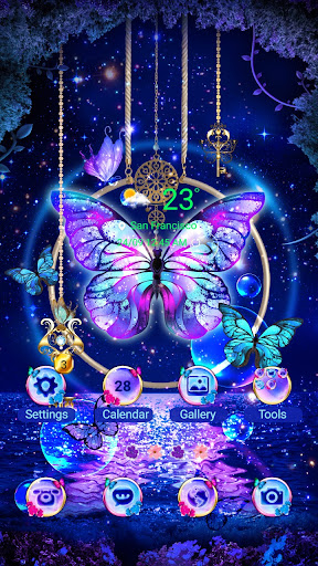 4K Wallpaper HD - Blue Purple