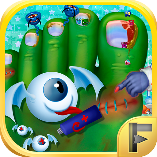 Crazy Monster Toe Nail Doctor logo