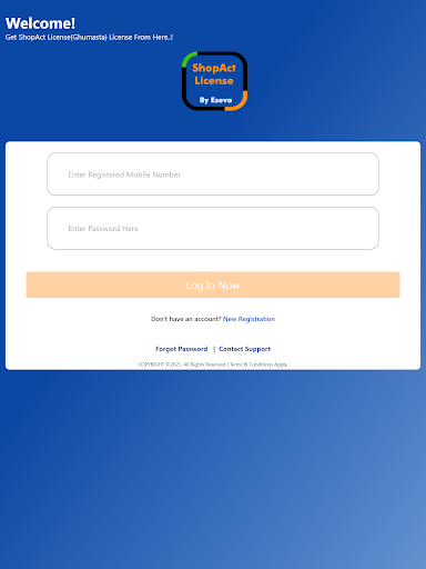 Shop Act License Registration