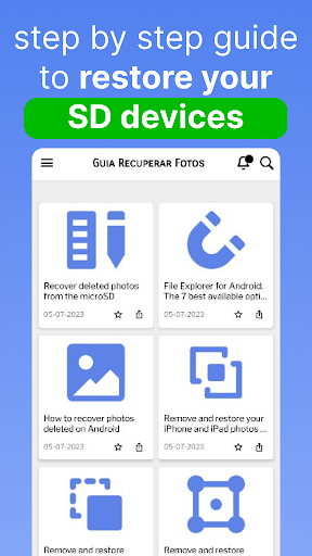 How to recover deleted photos Screen 2