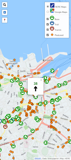 Android application Tallinn screenshort