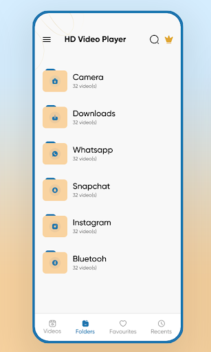 Android application HD Video Player - Video Player screenshort