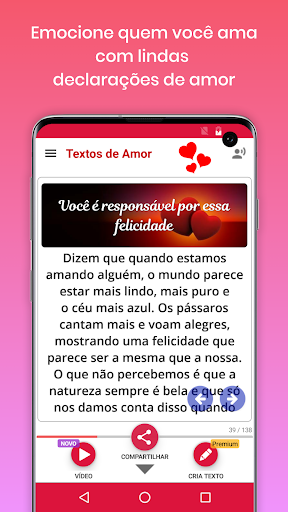 Textos de Amor 9.7 screenshots 1