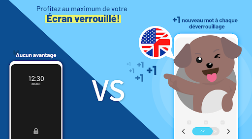 Android application WordBit Anglais screenshort