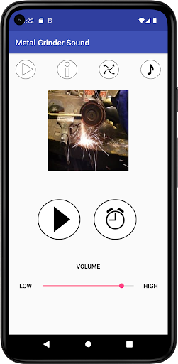 Android application Metal Grinder Sound screenshort