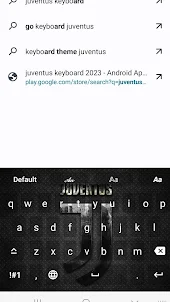 Juventus keyboard theme 2023