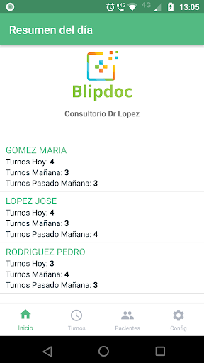 Android application Blipdoc -Organiza Consultorios screenshort