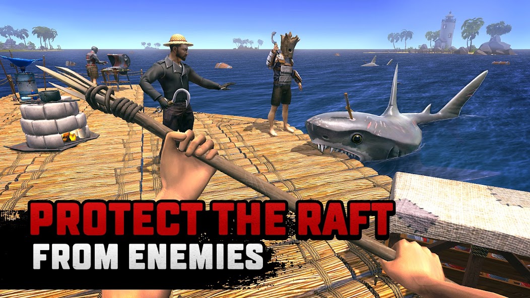 Raft Survival Multiplayer v9.1.5 MOD (Free ads to get rewards) APK
