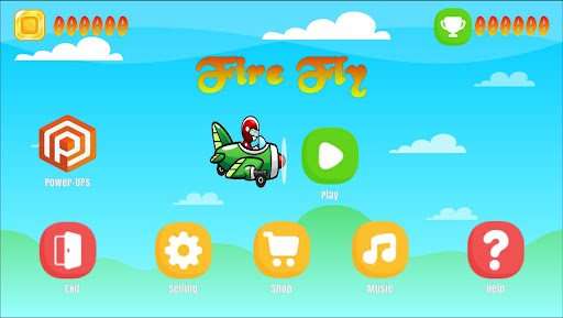 Android application FireFly Game screenshort
