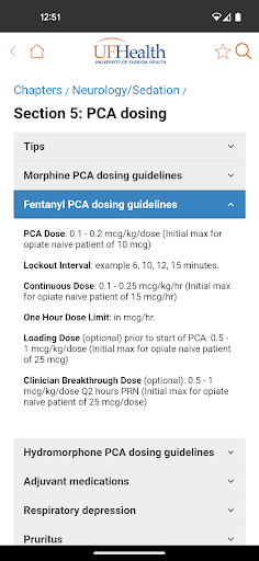 PICU Essentials Screen 3