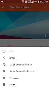Captura 19 Audio Converter (MP3 AAC OPUS) android