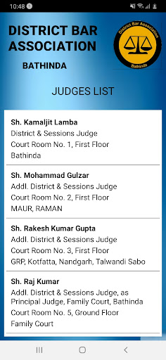 Bathinda Bar Association Screen 3