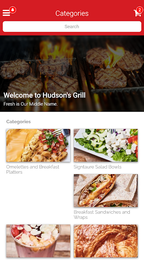 Hudsons Grill Screen 2