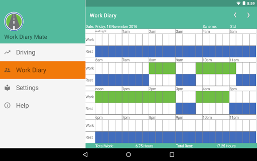 Work Diary Mate screenshot 4