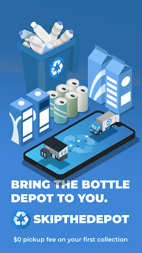 Android application SkipTheDepot Recycling Pickup screenshort