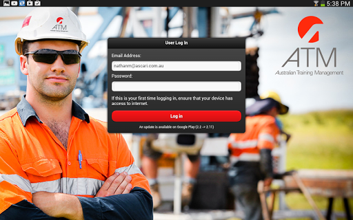 ATM Mobile Assessment Screen 2
