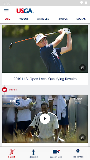 2021 U.S. Open Golf Championship screenshot 1