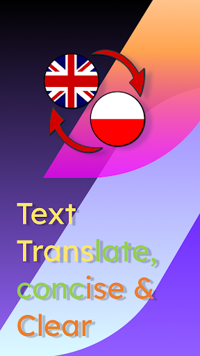 Android application English Polish Translate screenshort