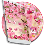 Pink Summer Flower Theme icon