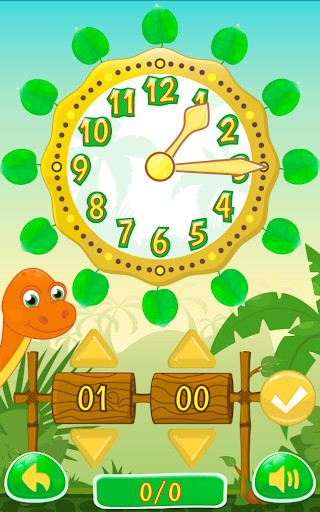Dino Time learning clock
