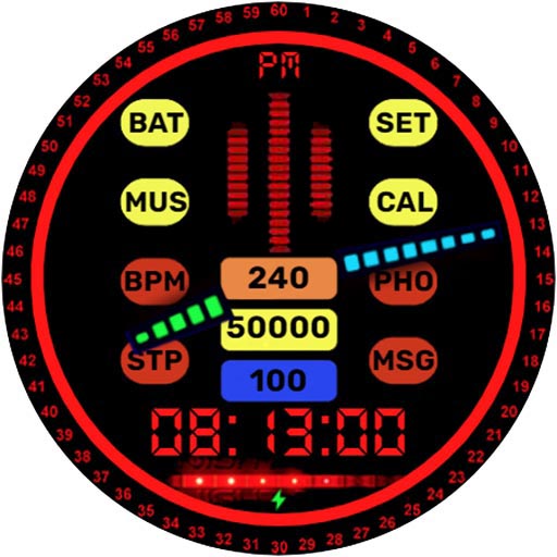 Animated Car Display Screen 2