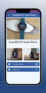 SoundPEATS Smart Watch help