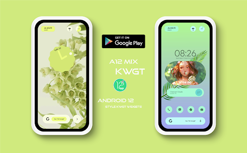 A12 Mix KWGT APK (PAID) Free Download 4