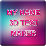 My Name 3D Text icon