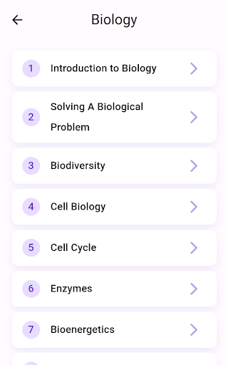 9th Past Papers MCQs Practice Screen 3