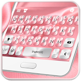 Pink Silk Keyboard Theme icon