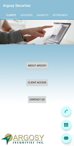 Android application Argosy Securities screenshort