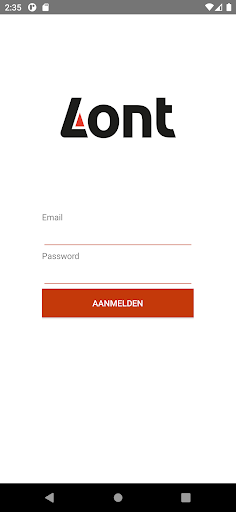 Android application MijnLont screenshort