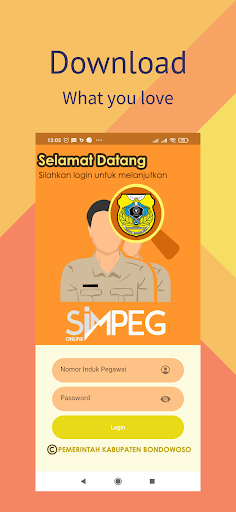 SIMPEG BONDOWOSO MOBILE Screen 2