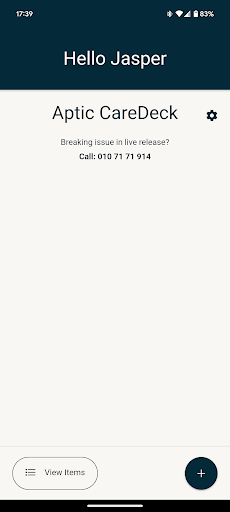 App screenshot