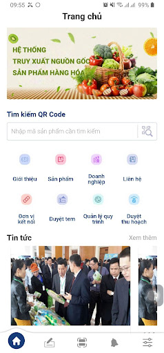 Android application Truy xuất Cao Bằng screenshort