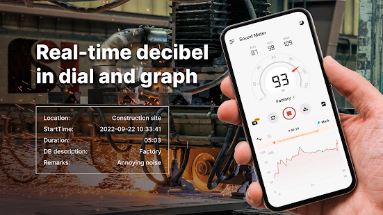 Sound Meter & Noise Detector Screenshot