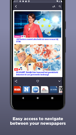 Belgian Newspapers Screen 3