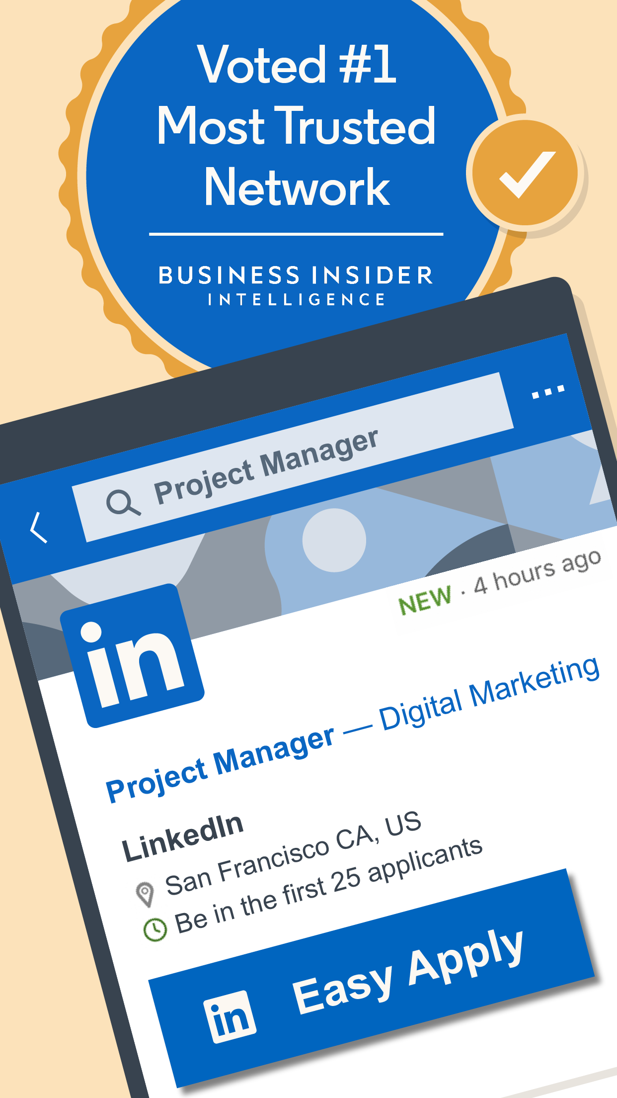 Android application LinkedIn: Jobs & Business News screenshort