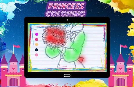 Coloring Princess Pages
