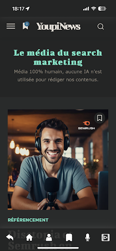 Android application Youpi SEO News screenshort