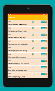 English Sentence Practice - Listening and Making